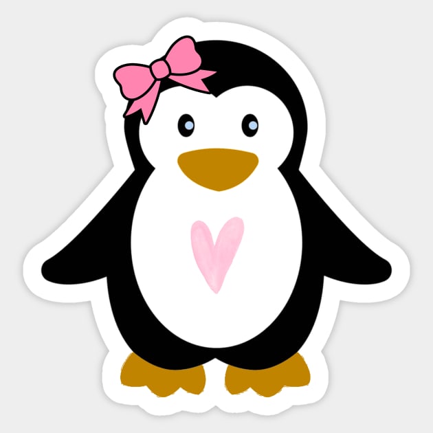 Penguin Sticker by MonarchGraphics